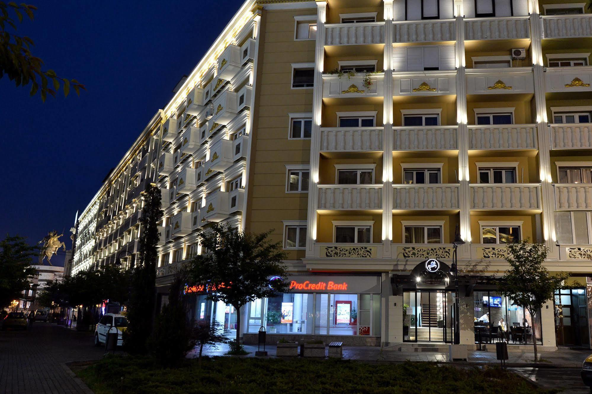 Alexandar Square Boutique Hotel Skopje Exterior photo